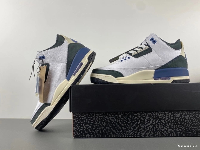 MaikeSneakers 3 SP x Diffused Ma OG Air Jordan HV8571-100 Maniere A Blue 0717